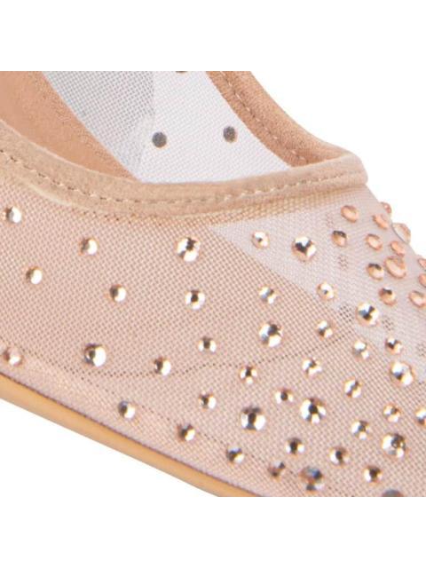 ZAPATILLA CON PEDRERIA NUDE BELINDA PEREGRIN