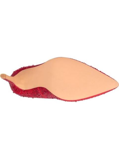 ZAPATILLA CON PEDRERIA TACON ALTO ROJO MOLTO BELLO