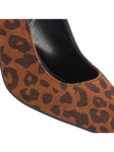 ZAPATILLA DESTALONADA LEOPARDO CAFE THALIA SODI