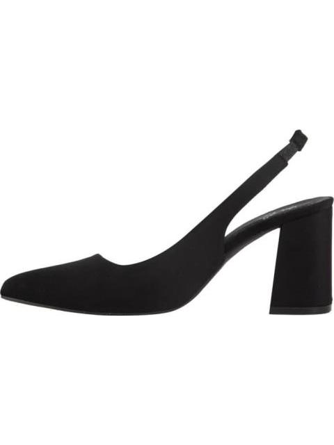 ZAPATILLA DESTALONADA LISA NEGRO YAELI