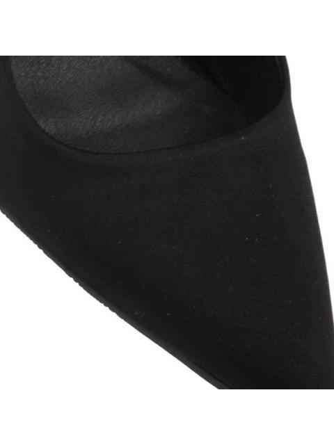 ZAPATILLA DESTALONADA LISA NEGRO YAELI