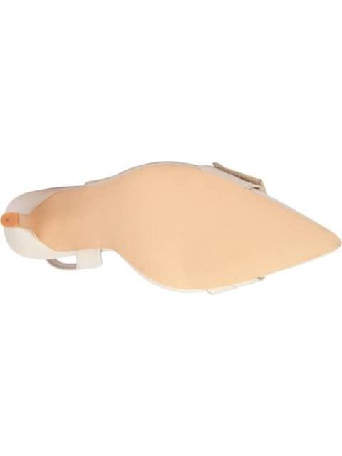 ZAPATILLA DESTALONADA TACON MEDIO HUESO YAELI FASHION