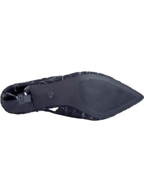 ZAPATILLA DESTALONADA TEJIDA NEGRO THALIA SODI