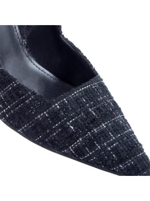 ZAPATILLA DESTALONADA TEJIDA NEGRO THALIA SODI