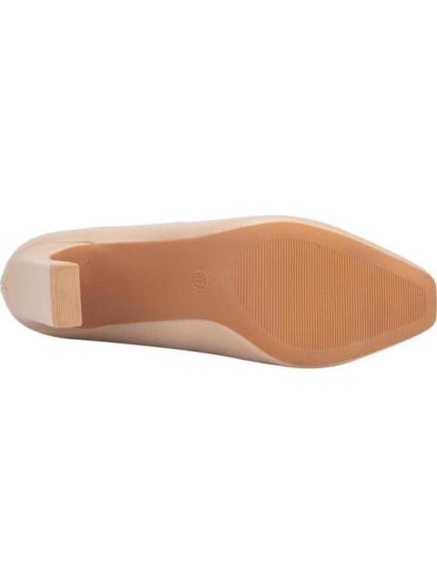 ZAPATILLA TACON MEDIO NUDE SAO PAULO