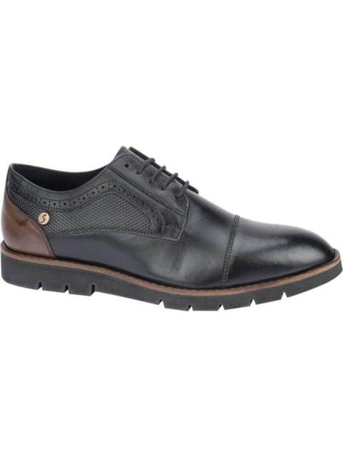 ZAPATO CASUAL DE PIEL NEGRO SCHATZ SPORT
