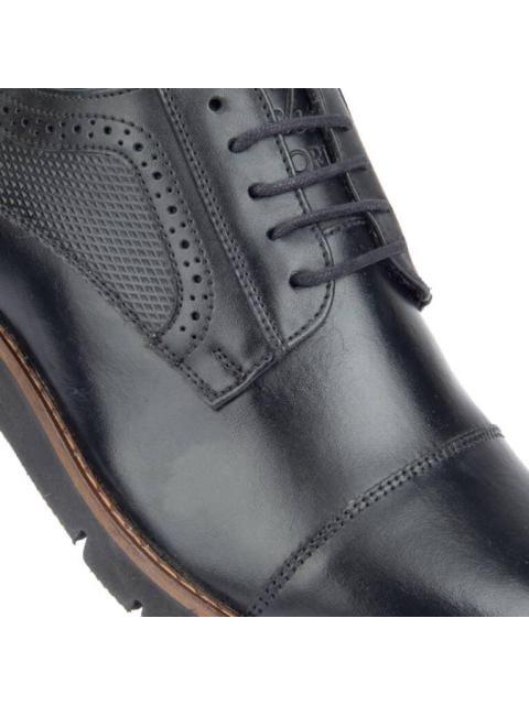 ZAPATO CASUAL DE PIEL NEGRO SCHATZ SPORT