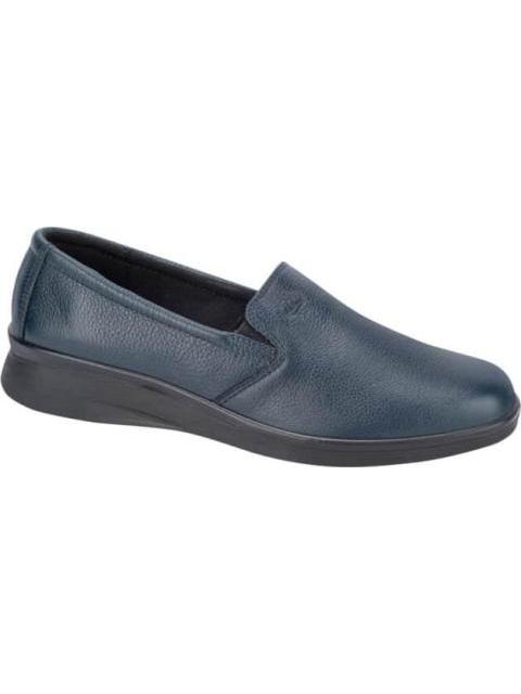 ZAPATO DE PIEL AZUL FLEXI