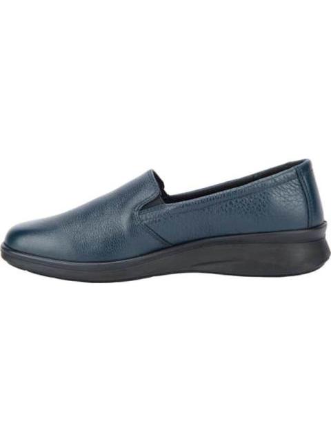 ZAPATO DE PIEL AZUL FLEXI
