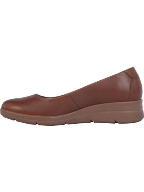 BALLERINA DE PIEL CAFE FLEXI