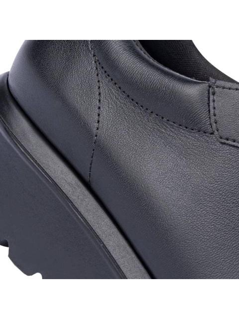 ZAPATO DE PIEL NEGRO MANET