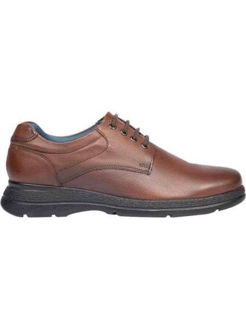 ZAPATO DERBY DE PIEL CAFE SCHATZ COMFORT FLEX