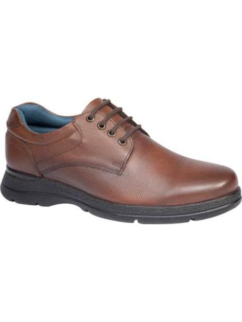 ZAPATO DERBY DE PIEL CAFE SCHATZ COMFORT FLEX