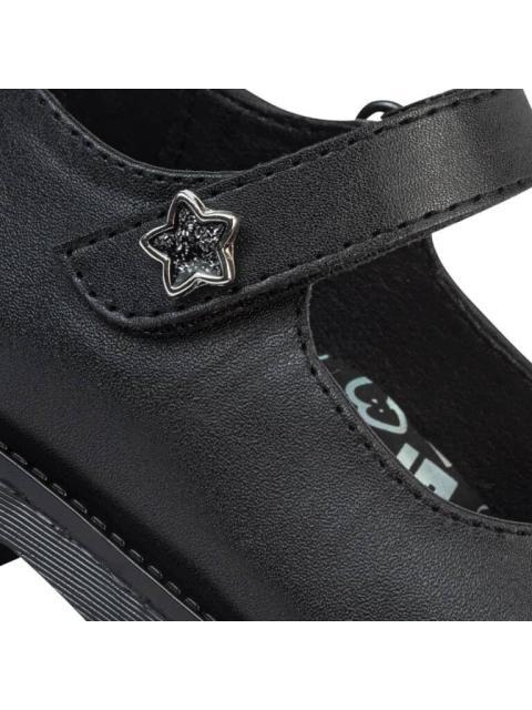 ZAPATO ESCOLAR DE PIEL NEGRO BLASITO