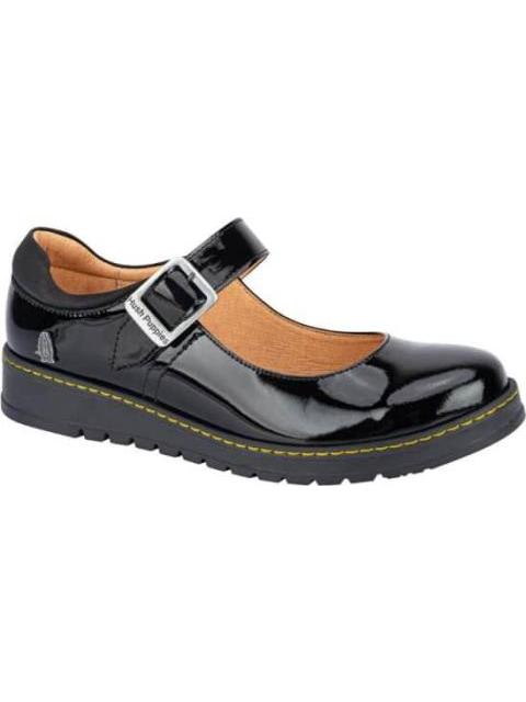 ZAPATO ESCOLAR DE PIEL NEGRO HUSH PUPPIES1