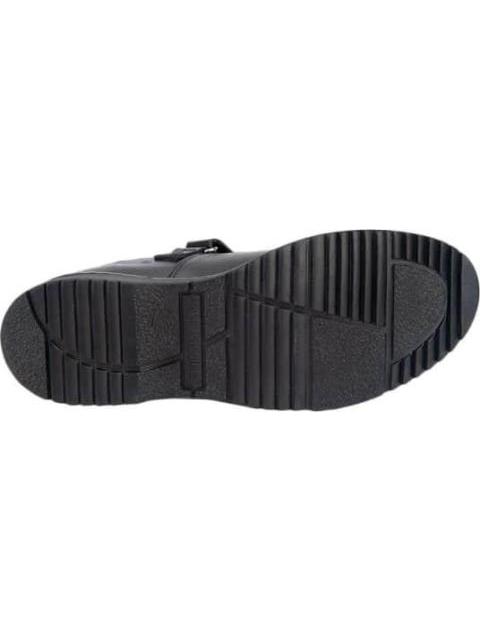 ZAPATO ESCOLAR DE PIEL NEGRO HUSH PUPPIES1