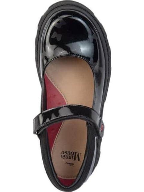 ZAPATO ESCOLAR NEGRO MINNIE MOUSE