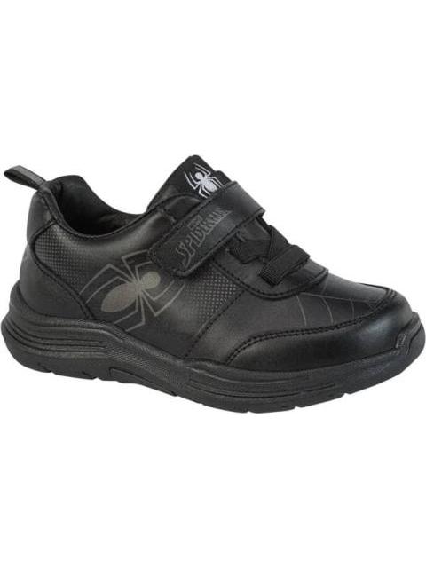 ZAPATO ESCOLAR NEGRO SPIDERMAN