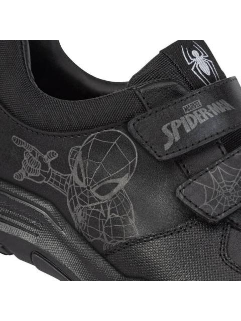 ZAPATO ESCOLAR NEGRO SPIDERMAN
