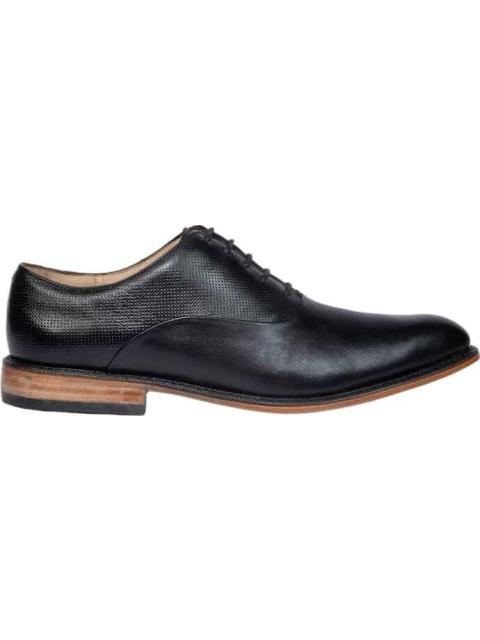 ZAPATO OXFORD DE PIEL NEGRO SCHATZ