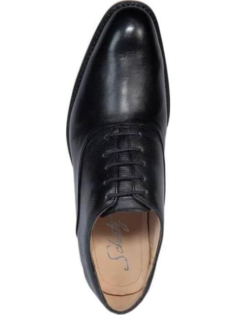 ZAPATO OXFORD DE PIEL NEGRO SCHATZ